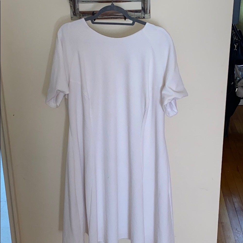 🎂White Shift Dress